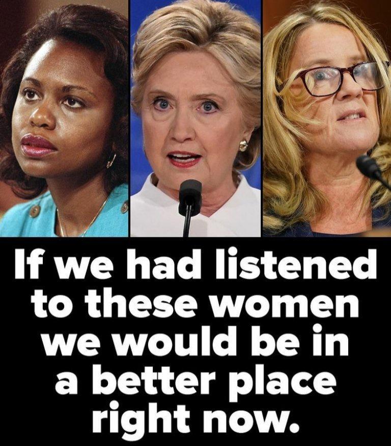 If we had listened to these women we would be in a better place right now