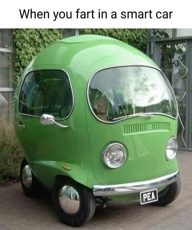 When you fart in a smart car