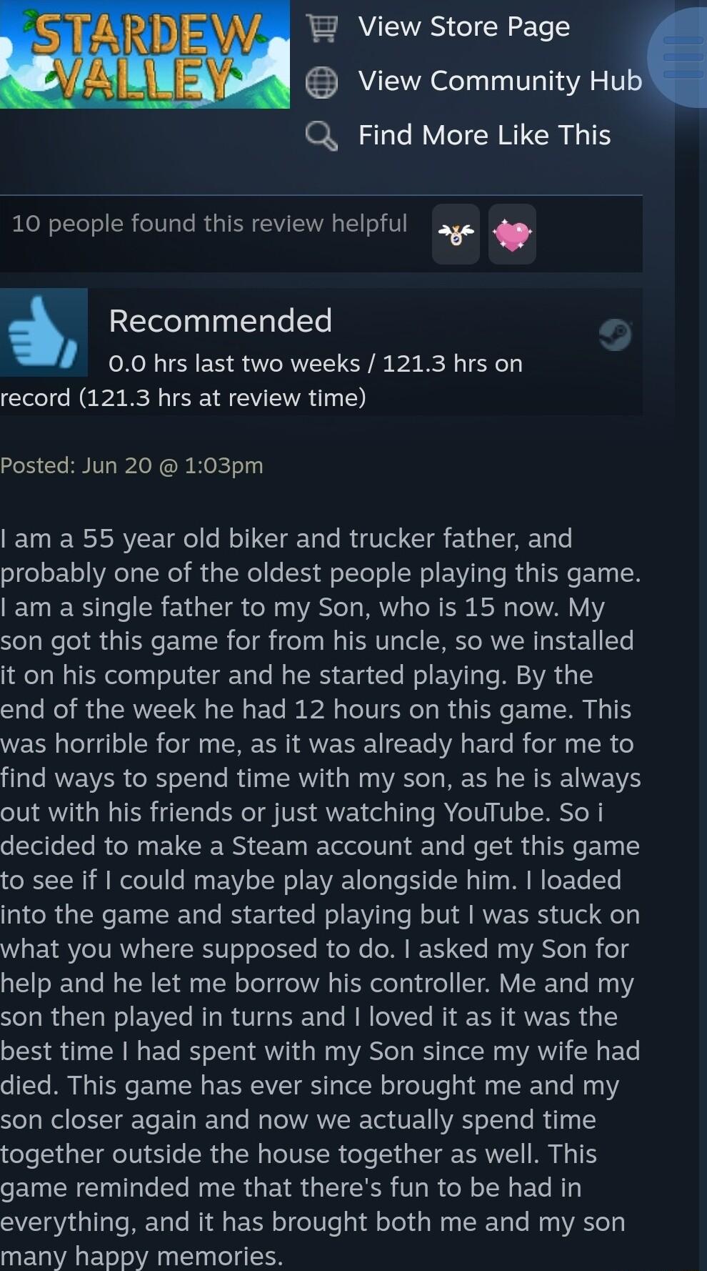 View Store Page View Community Hul Find More Like This 10 people found this review helpful age 4 Recommended o 00 hrs last two weeks 1213 hrs on B record 1213 hrs at review time Posted Jun 20 103pm EEREATE R EN R T C R EIG LA L probably one of the oldest people playing this game am a single father to my Son who is 15 now My son got this game for from his uncle so we installed it on his computer an