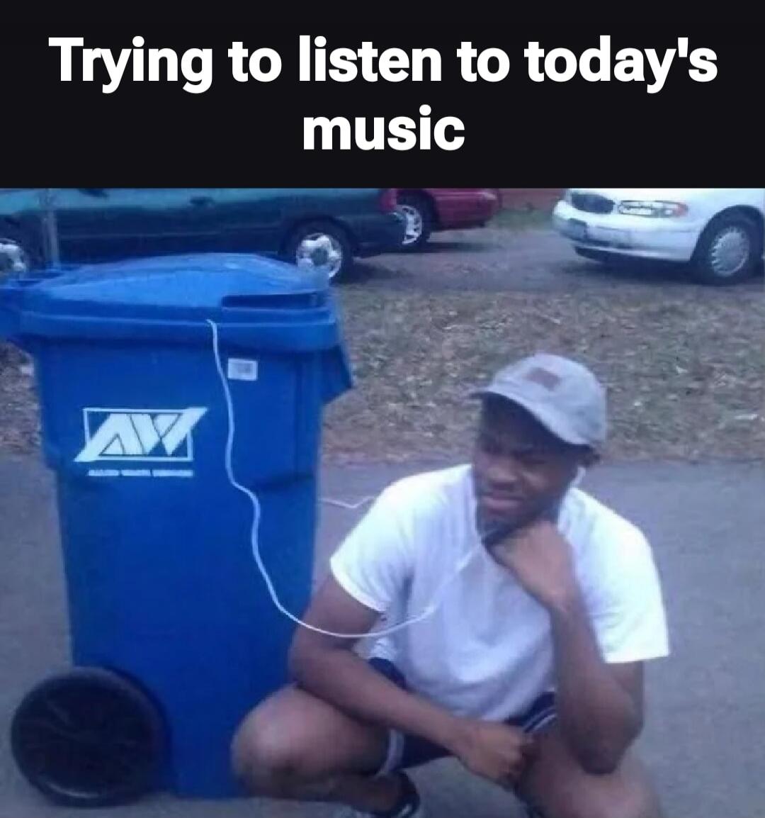 Trying to listen to today's music