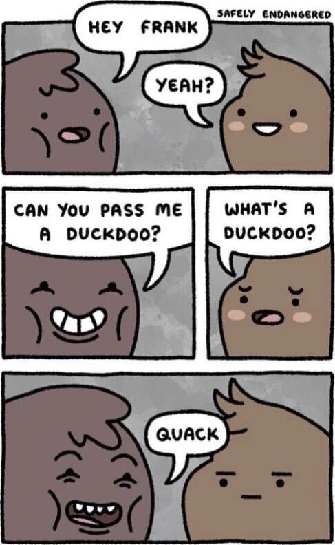 CAN You PASS ME A DUCKDOO WHATS A DUCKDOO