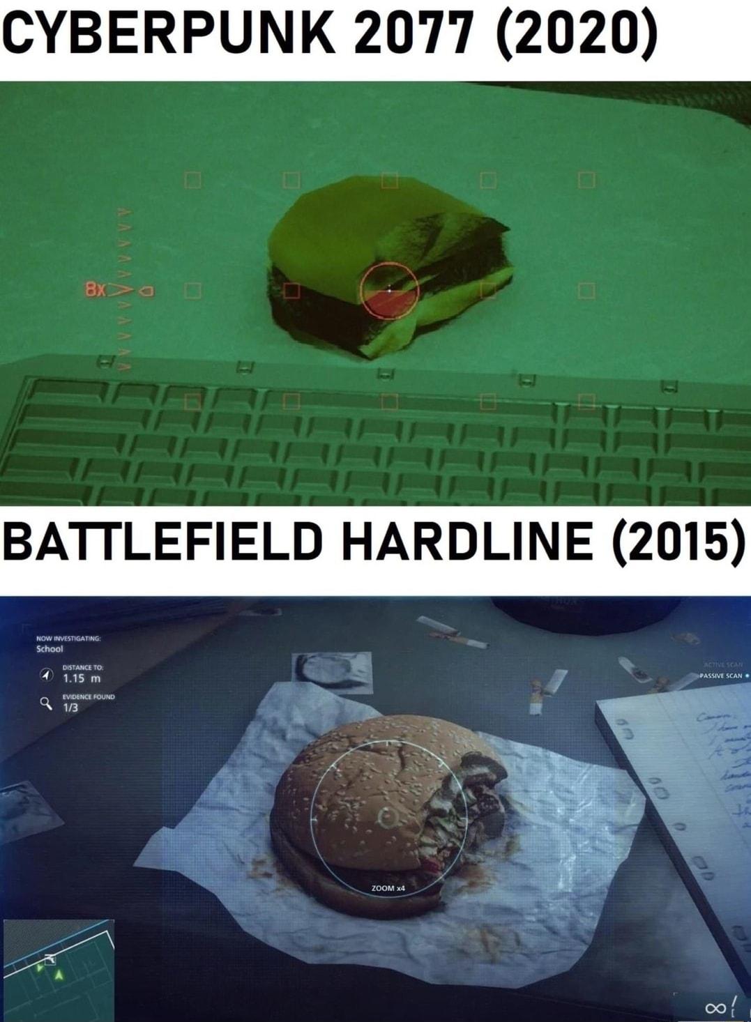 CYBERPUNK 2077 2020 BATTLEFIELD HARDLINE 2015