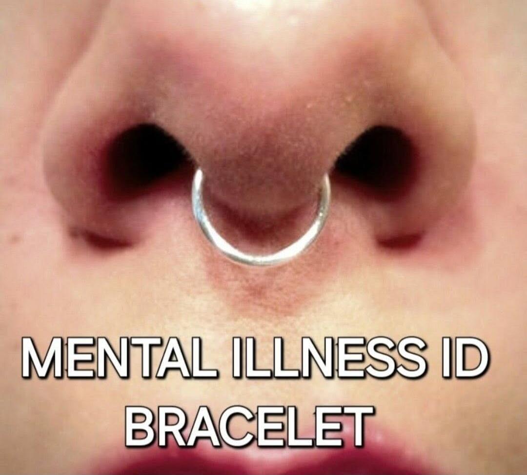 MENTAL ILLNESS ID BRACELET