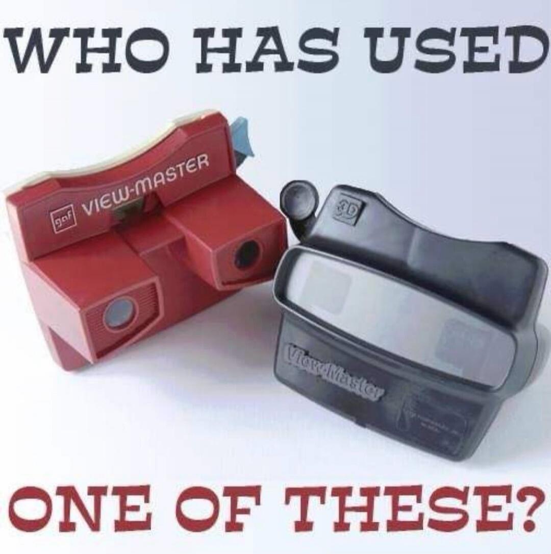 WHO HAS USED ONE OF THESE? gaf VIEW-MASTER 3D View-Master