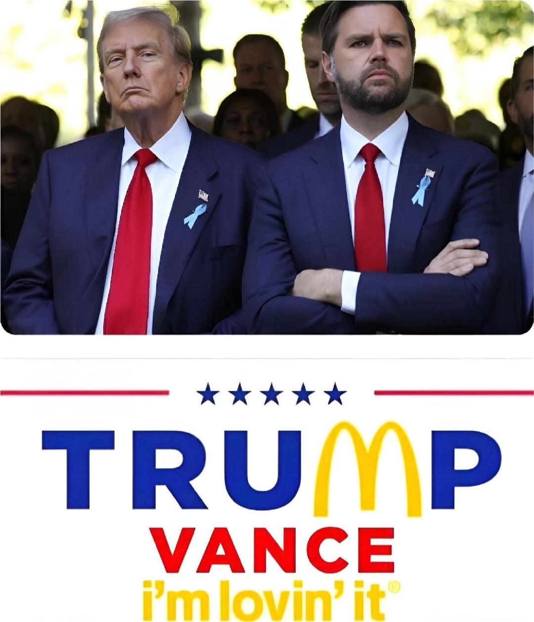 TRUMP VANCE i'm lovin' it