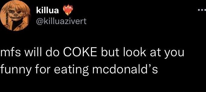 killua ITIVEYAV1gd mfs will do COKE but look at you VIVATTECE el A lele Ty Ele k