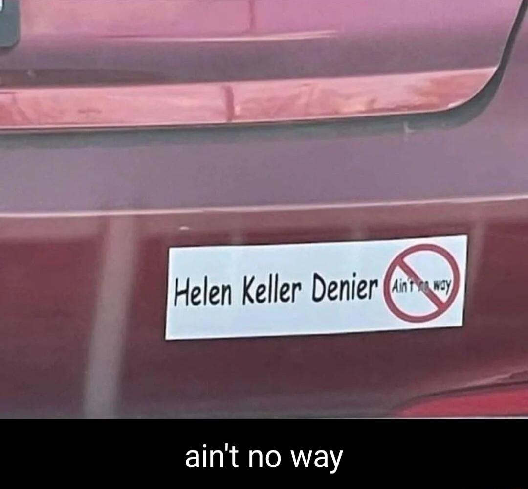 aint no way