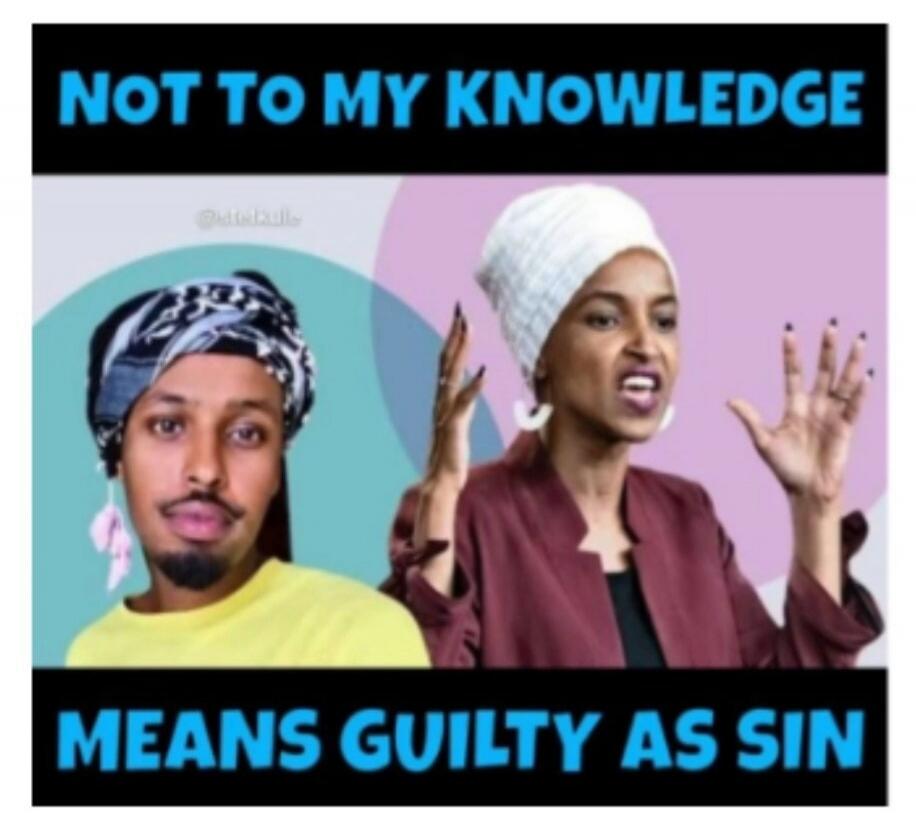 NOT TO MY KNOWLEDGE MEANS GUILTY AS SIN