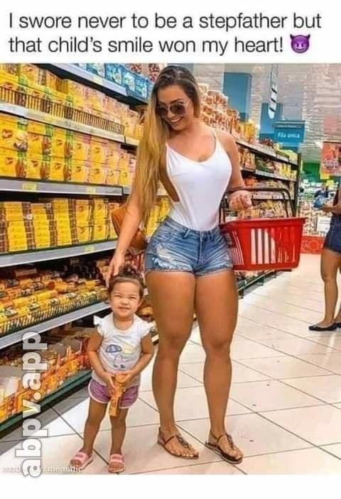 swore never to be a stepfather but that childs smile won my heart