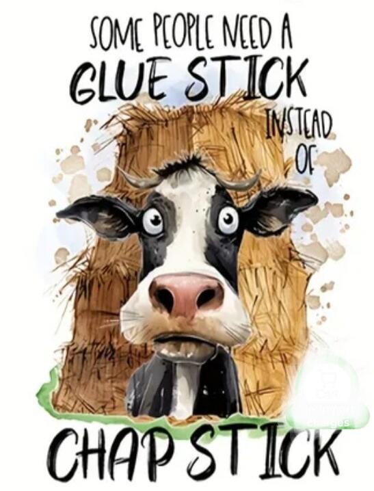 Some people need a glue stick instead of chap stick