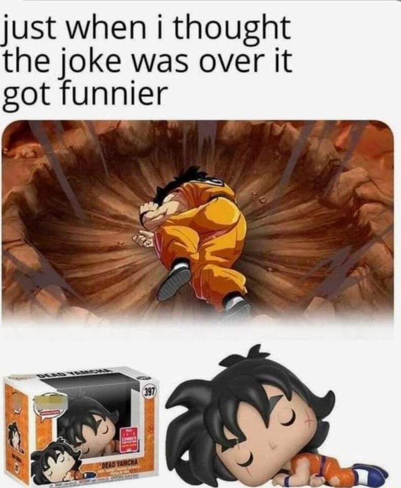 just when i thought the joke was over it got funnier