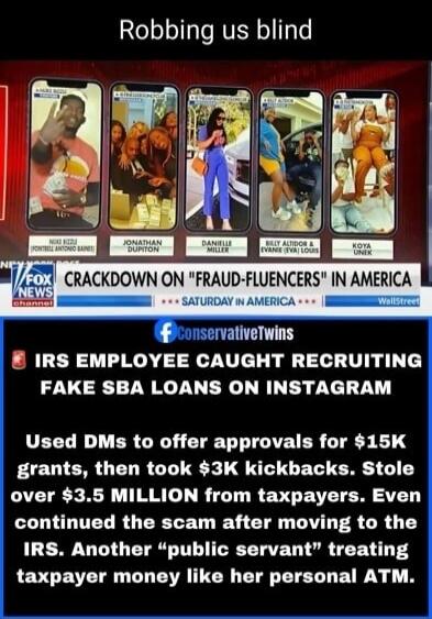 Robbing us blind. FOX NEWS Channel. CRACKDOWN ON 