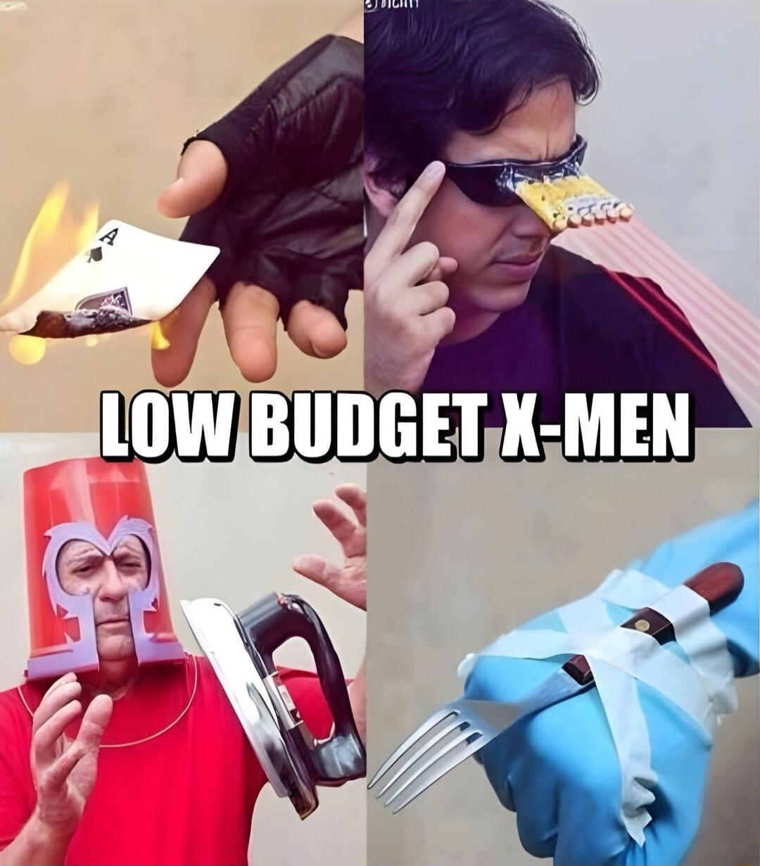 LOW BUDGET X-MEN