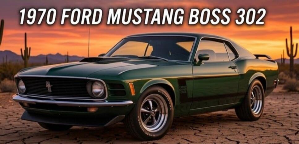 1970 FORD MUSTANG BOSS 302