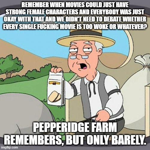 REMEMBER WHEN MOVIES COULD JUST HAVE ONAY WITH THAT AND WE BIDNT NEED T0 BERATE WHETHER IIEHEHBEIISBIII ONLY BARELY