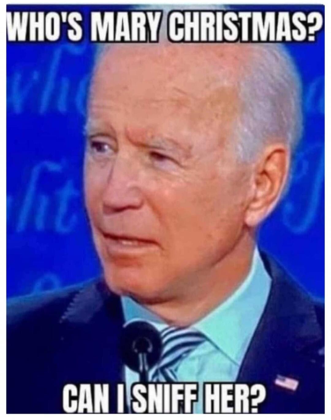 WHO'S MARY CHRISTMAS? CAN I SNIFF HER?