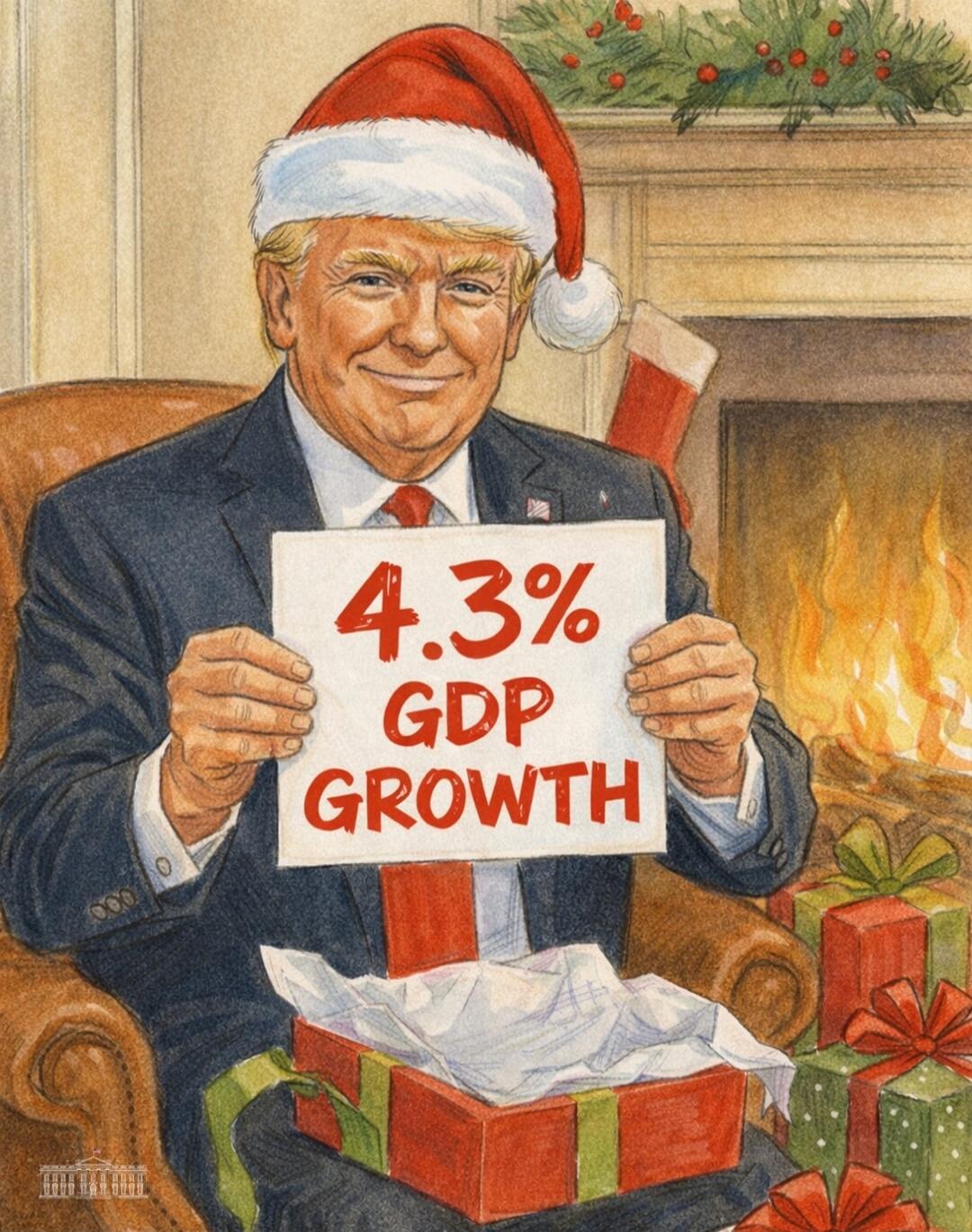 4.3% GDP GROWTH
