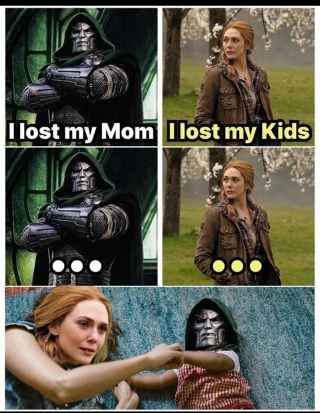 I lost my Mom I lost my Kids