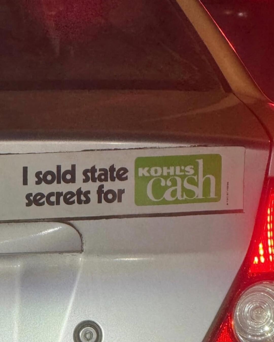 SOld state KOHLS secrets fo dh