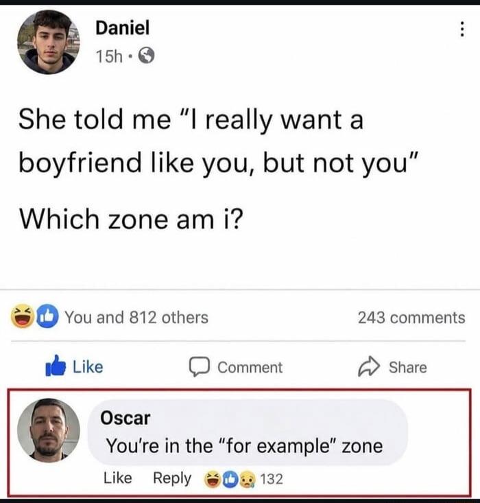 Daniel posted: She told me 