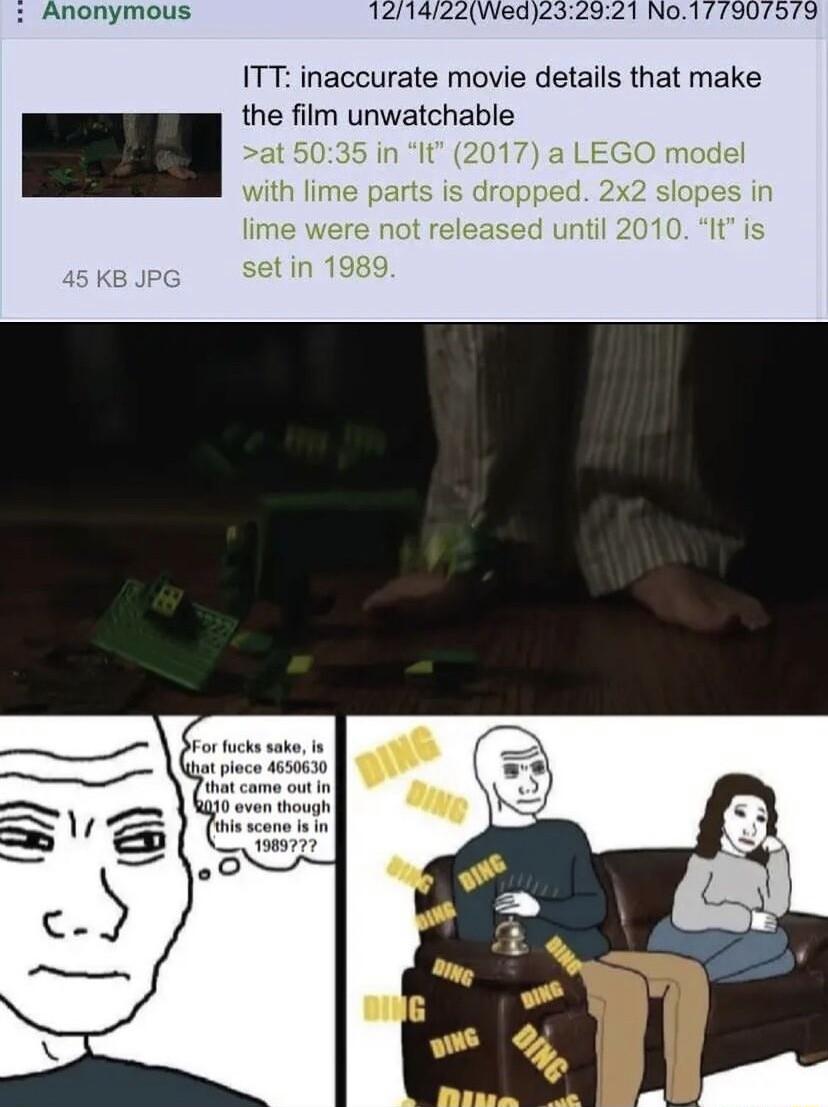 Anonymous ITT inaccurate movie details that make the film unwatchable Arli o 46506