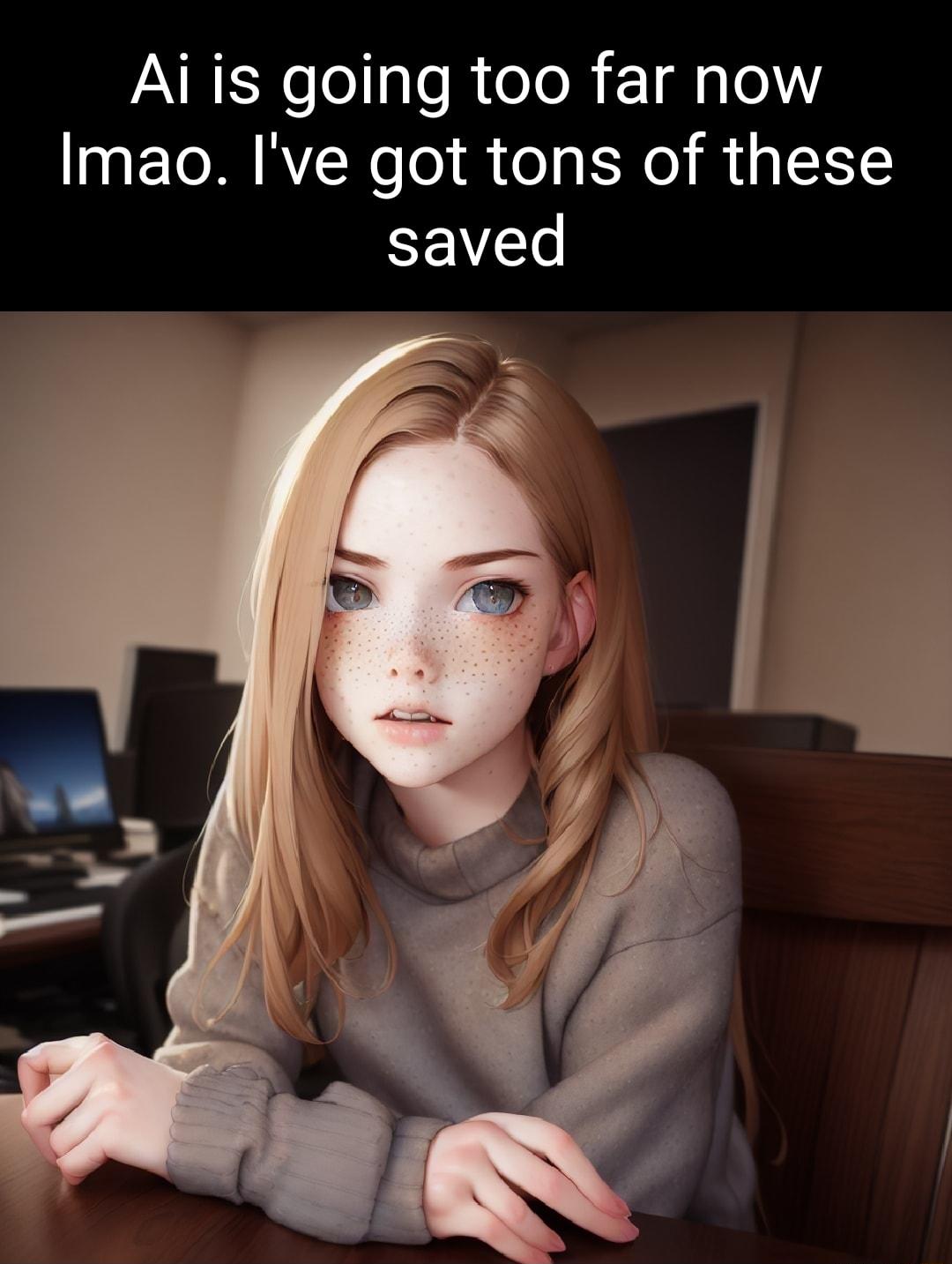 Ai is going too far now Imao Ive got tons of these saved