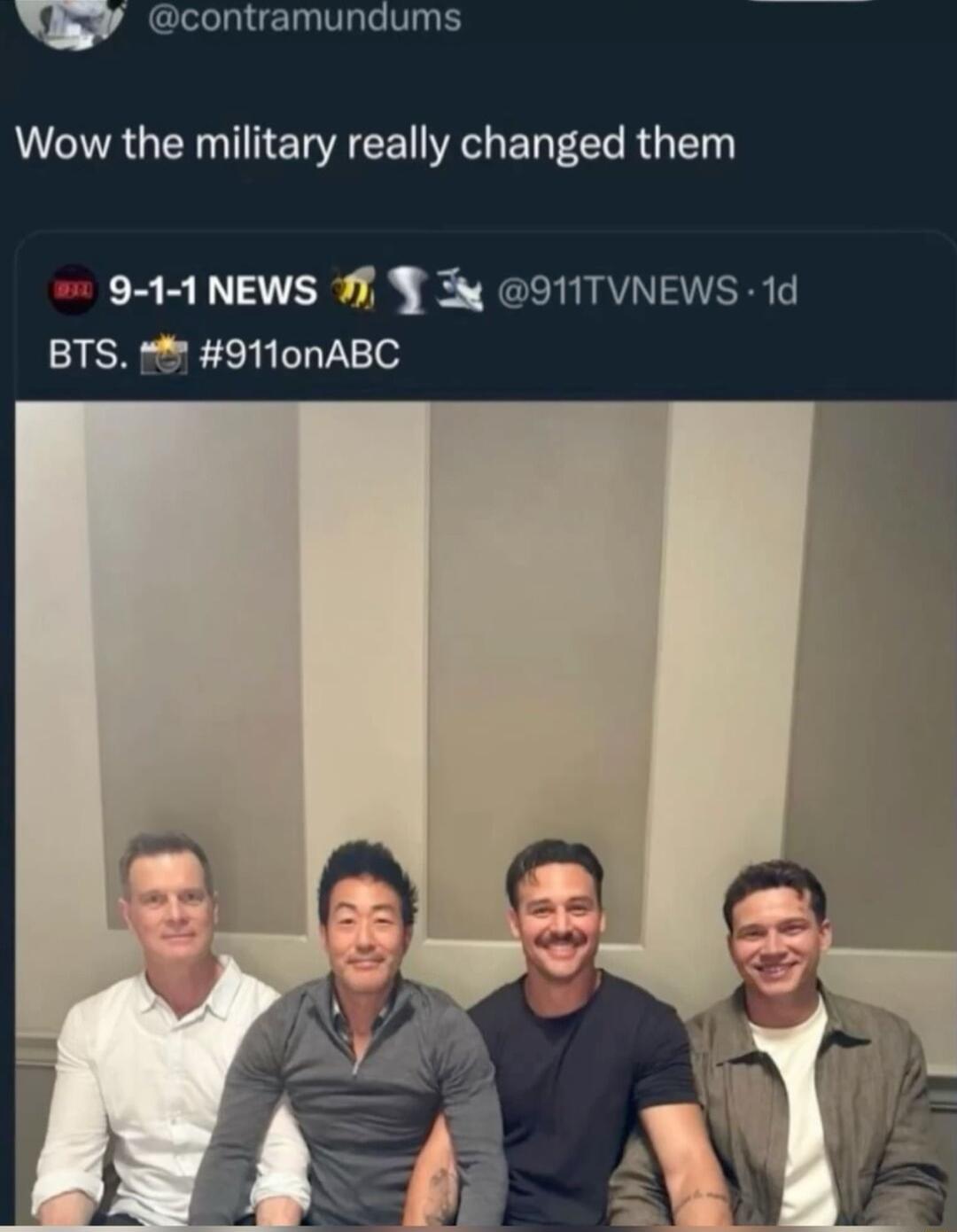contramundums RGN T E QR CE G ELCLRG E 9 1 1NEWS 1 3 911TVNEWS 1d BTS 9110nABC