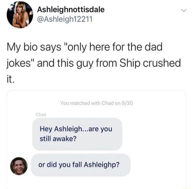 Ashleighnottisdale @Ashleigh12211 My bio says 