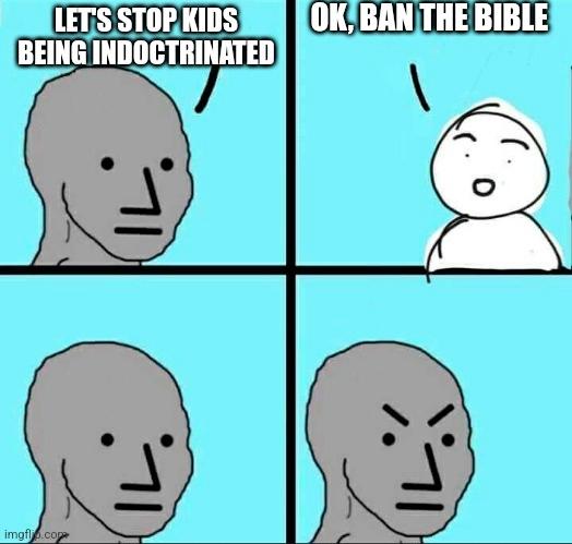 I TAE 0K BAN THE BIBLE