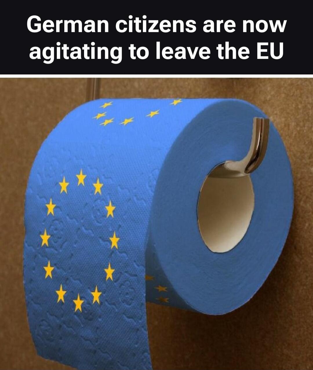 German citizens are now agitating to leave the EU