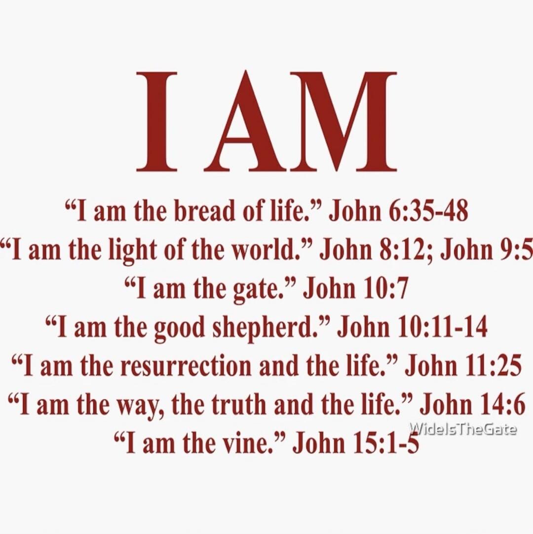 I AM. 