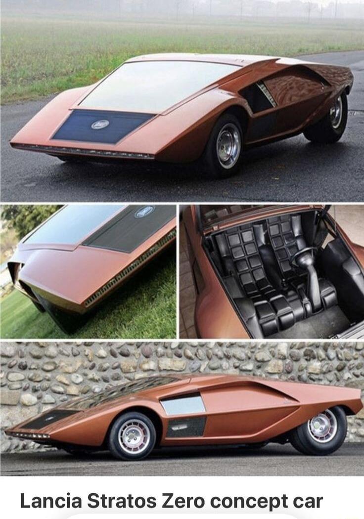 Lancia Stratos Zero concept car