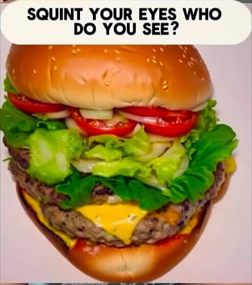 SQUINT YOUR EYES WHO DO YOU SEE