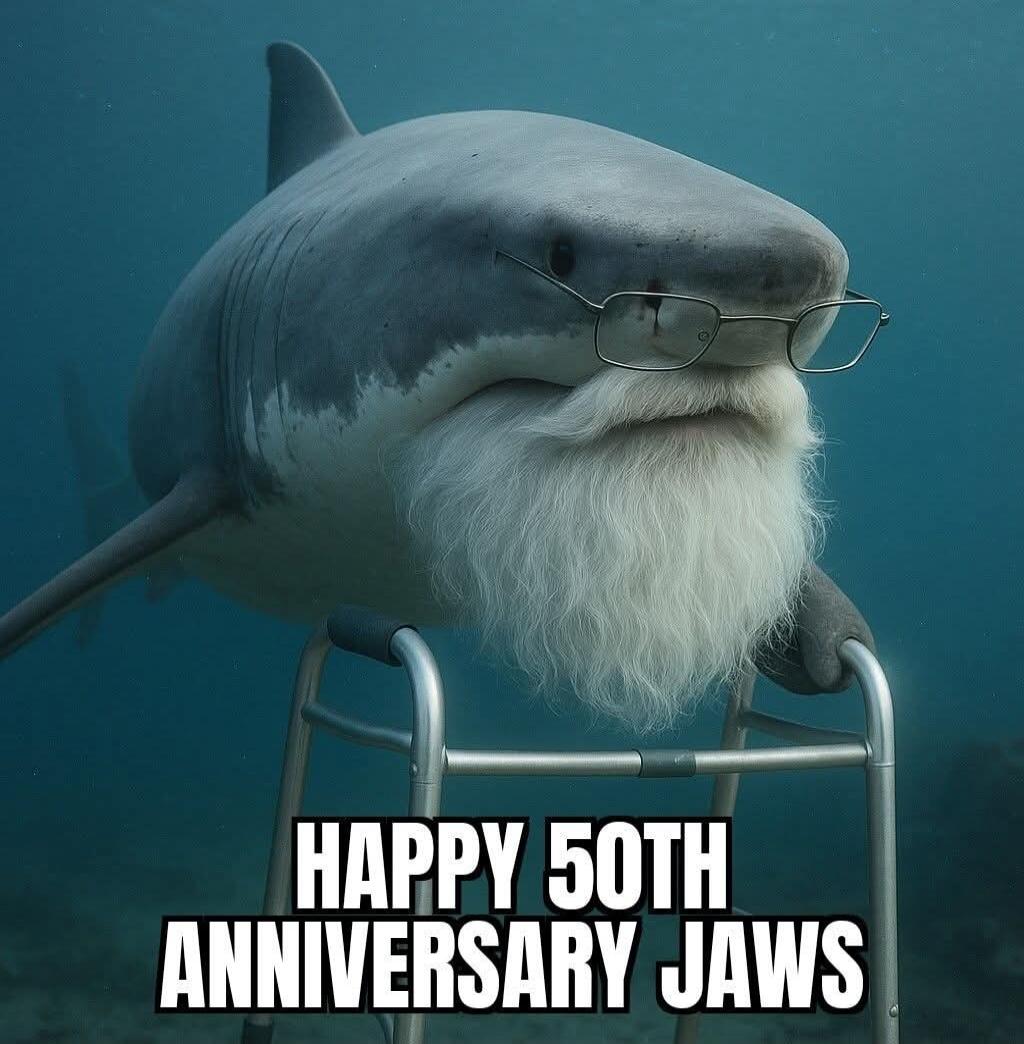HAPPY 50TH ANNIVERSARY JAWS