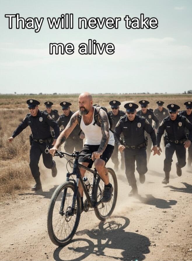 Thay will never take me alive