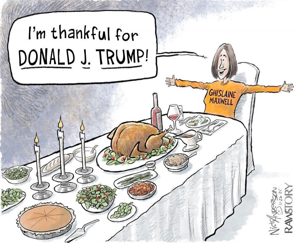 I'm thankful for DONALD J. TRUMP!