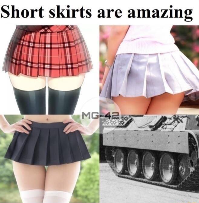 Short skirts are amazing o y k t f