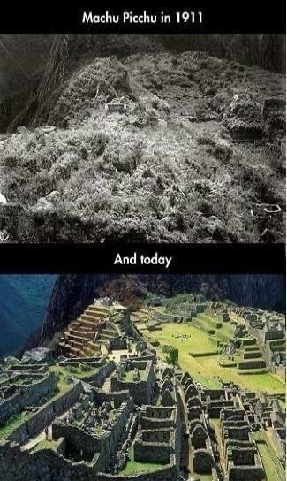 Machu Picchu in 1911
