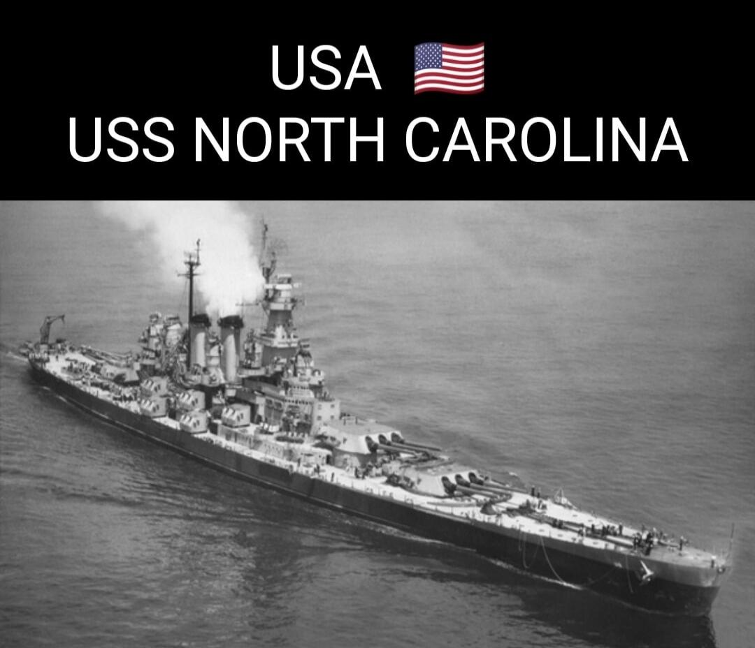 USA USS NORTH CAROLINA