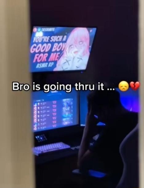 Bro is going thru it