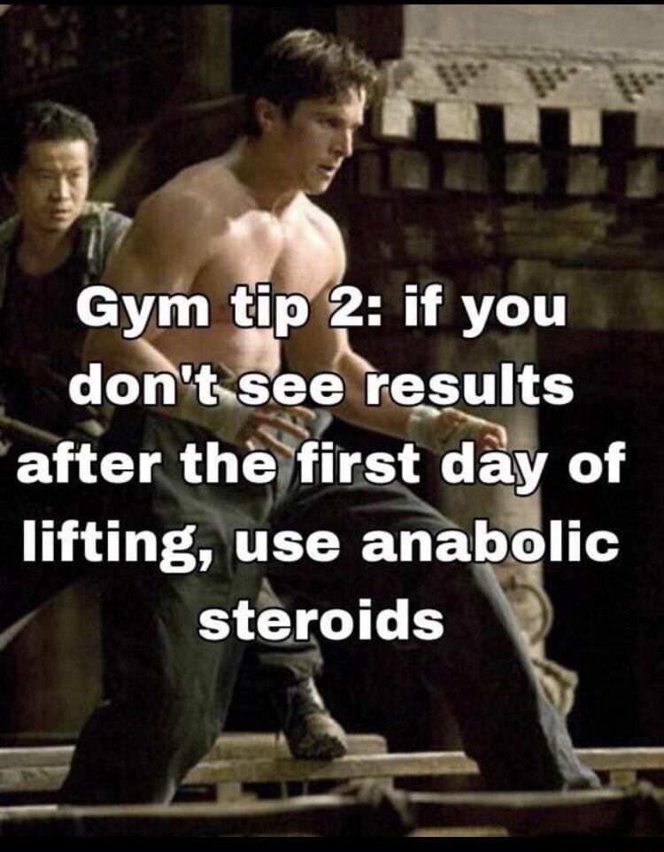 do tsee results after thflrsgday of lifting use anabolic steroids A P e N e eeeeledi