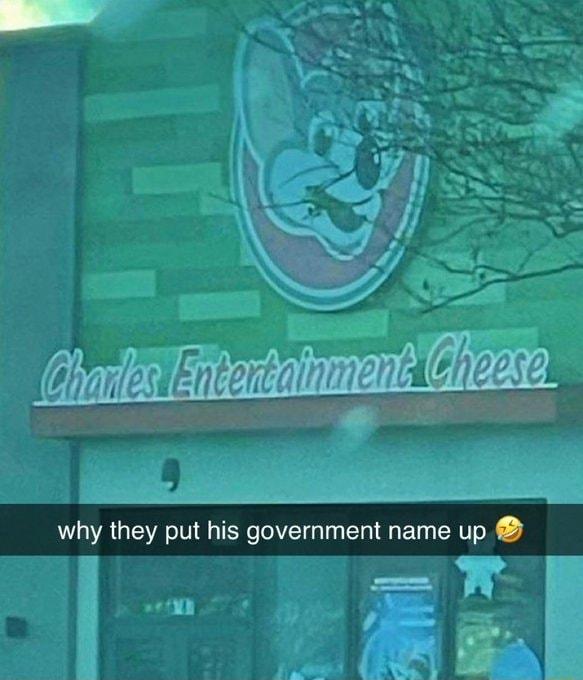 why they put his government name up