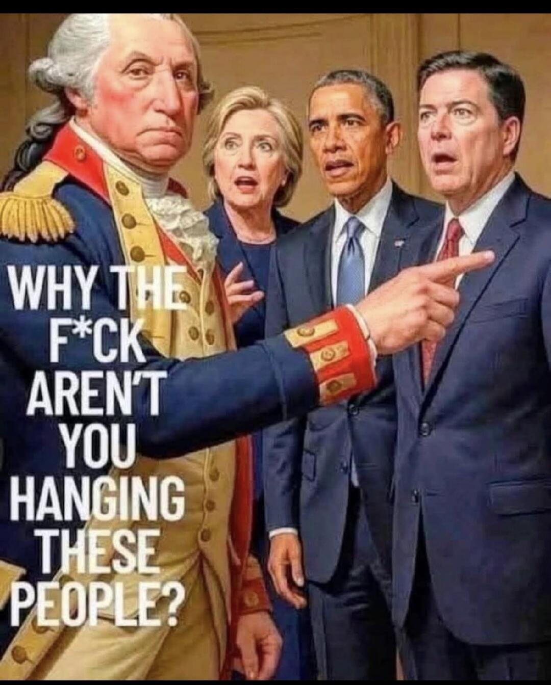 WHY THE F*CK AREN'T YOU HANGING THESE PEOPLE?