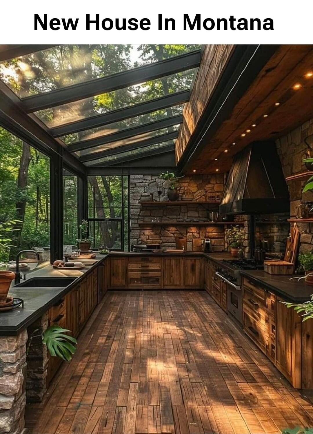 New House In Montana