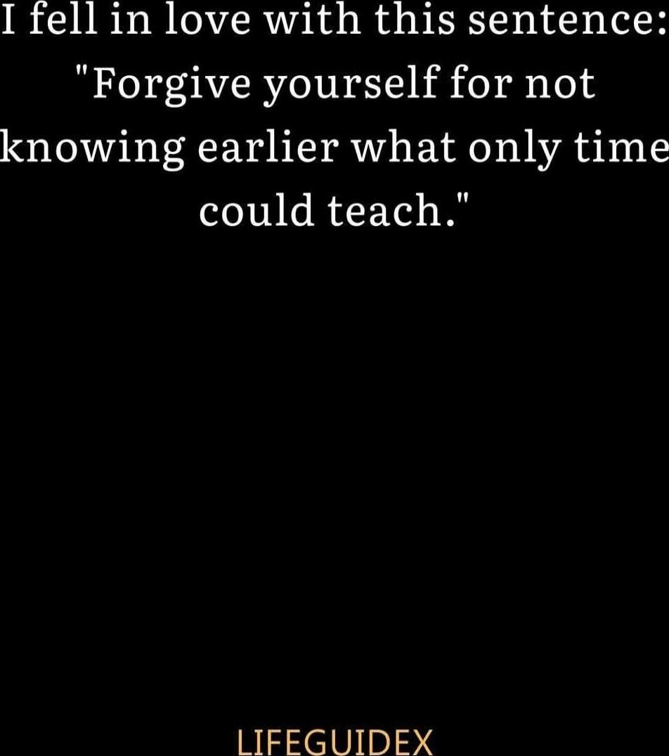 I fell in love with this sentence: 