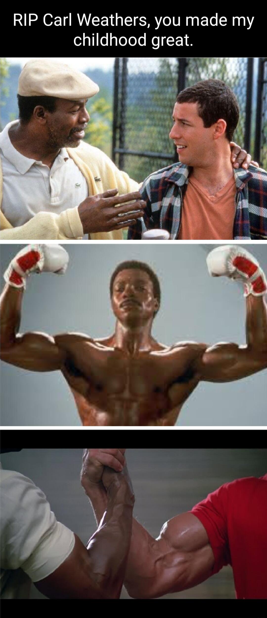 RIP Carl Weathers you made my ealsgToTole M 1M