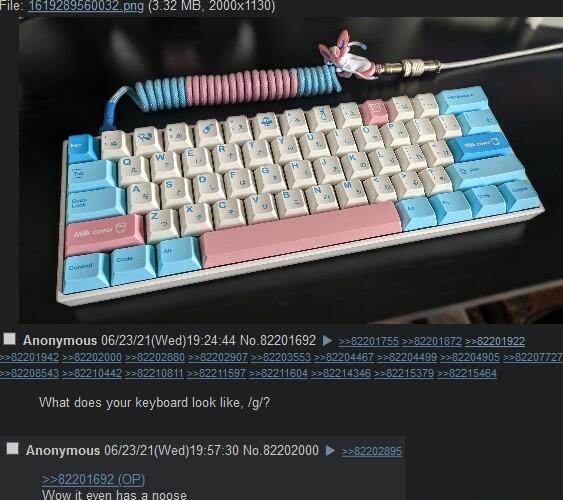 il e mmmmlti VYl 8 B Anonymous 0523721Wad 924 44 No 82201652 b What does your keyboardfook ke 97 W Anonymous 0872321Wed 95730 No 82202000 y s i