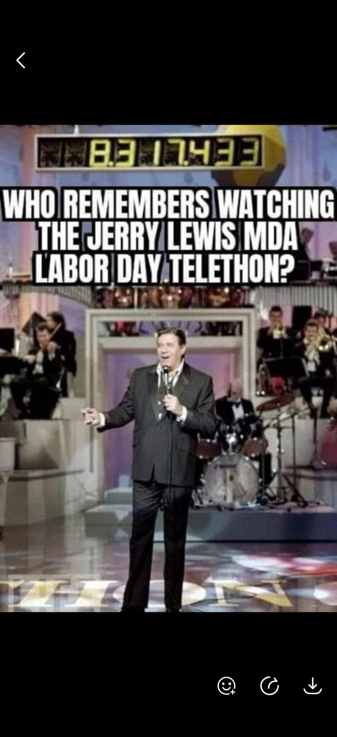 WHO REMEMBERS WATCHING THE JERRY LEWIS MDA LABOR DAY TELETHON?