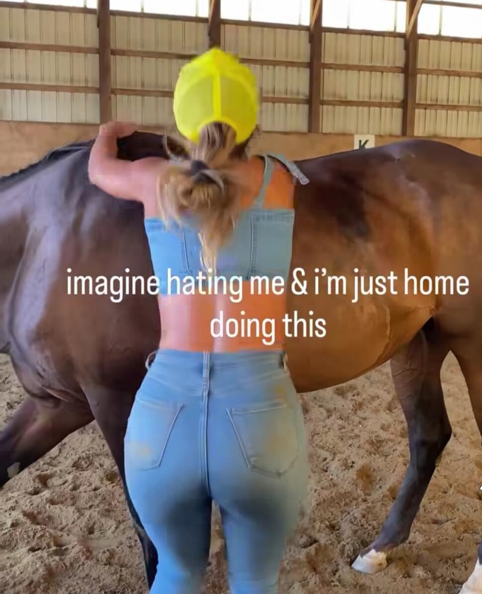 imagine hating me & i'm just home doing this
