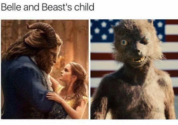 Belle and Beasts child